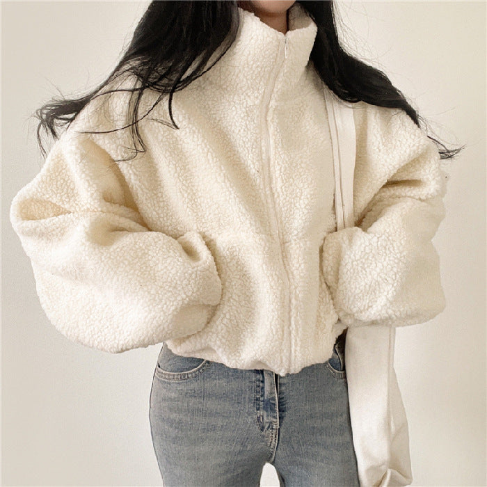 Anmutig gestaltete Jacke