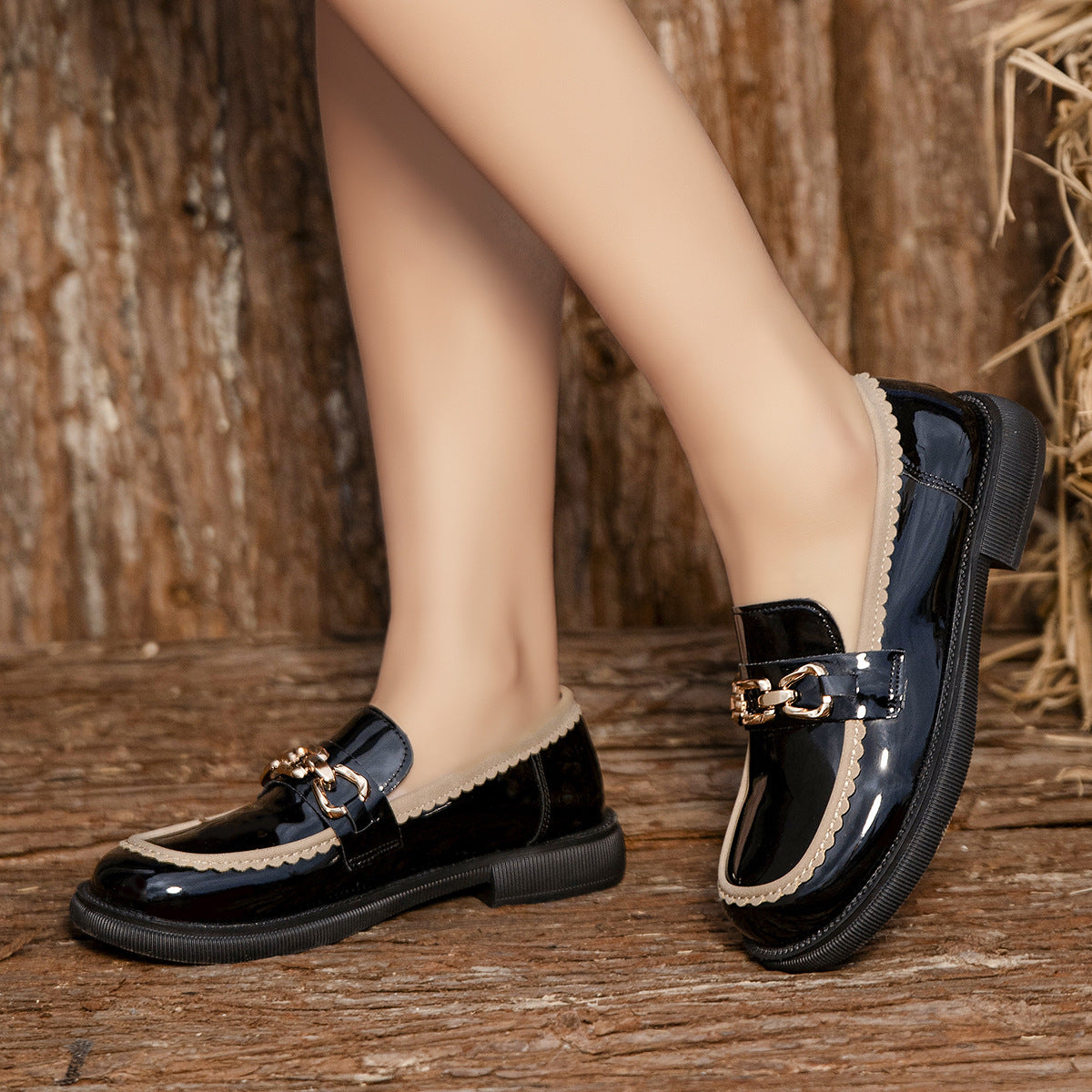 Vintage inspirierte Orthopädische Schuhe