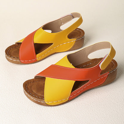 Vintage inspirierte Orthopädische Sandalen