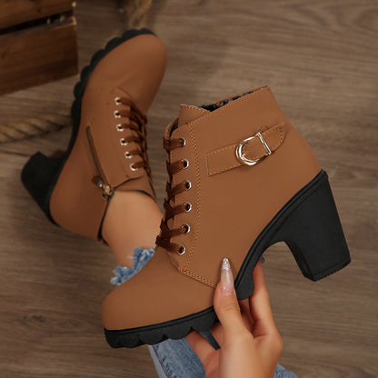 Vintage inspirierte Orthopädische Stiefel