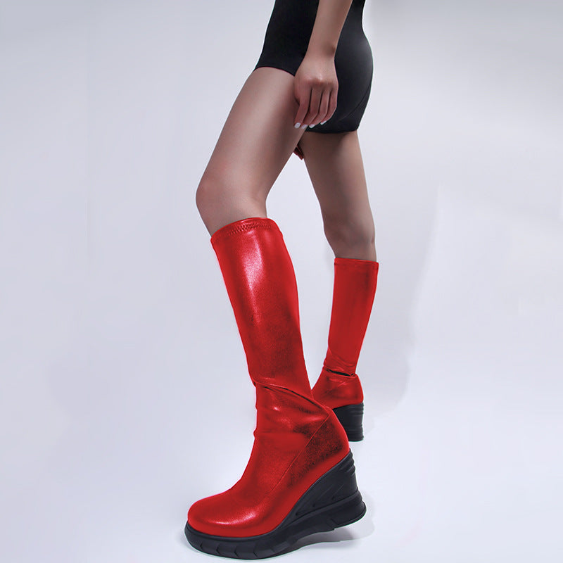 Anmutige Orthopädische Stiefel für modernen Look