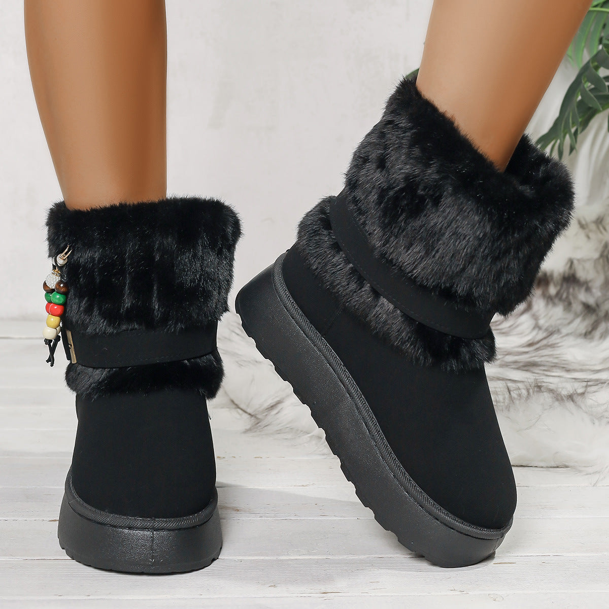 Vintage inspirierte Orthopädische Stiefel