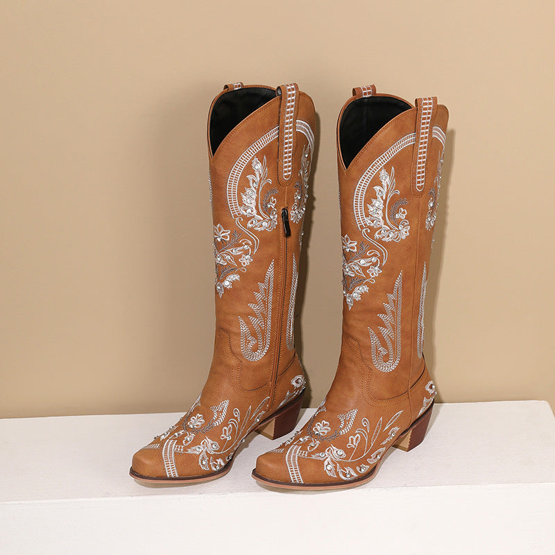 Vintage-inspirierte orthopädische Stiefel