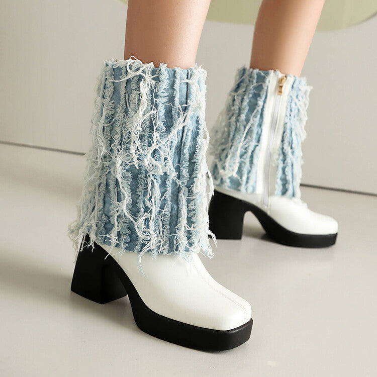 Schicke Orthopädische Stiefel mit einzigartigem Design