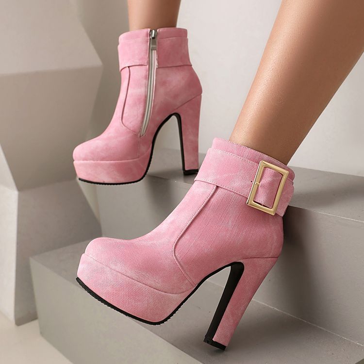 Vintage inspirierte Orthopädische Stiefel