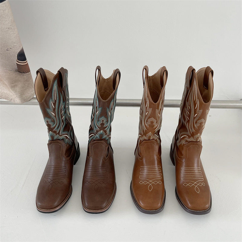 Vintage inspirierte Orthopädische Stiefel