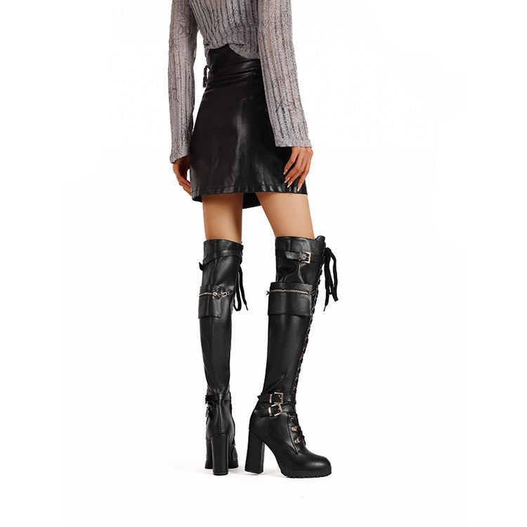 Klassische Orthopädische Stiefel mit zeitlosem Stil