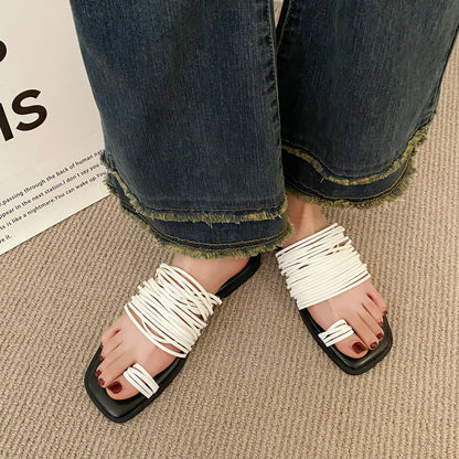 Vintage inspirierte Orthopädische Sandalen