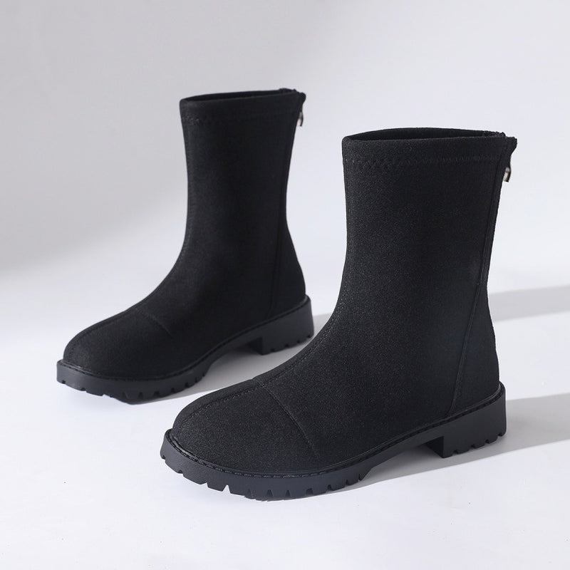 Klassische Orthopädische Stiefel mit zeitlosem Stil