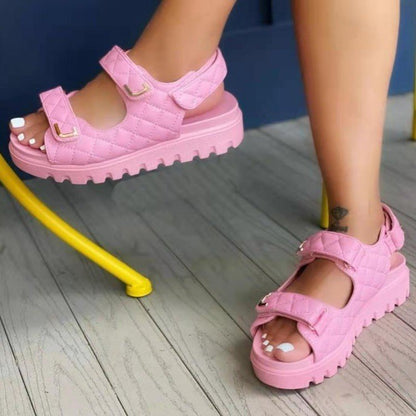 Vintage inspirierte Orthopädische Sandalen