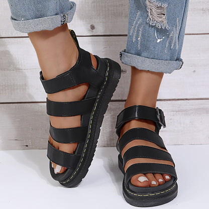 Vintage inspirierte Orthopädische Sandalen