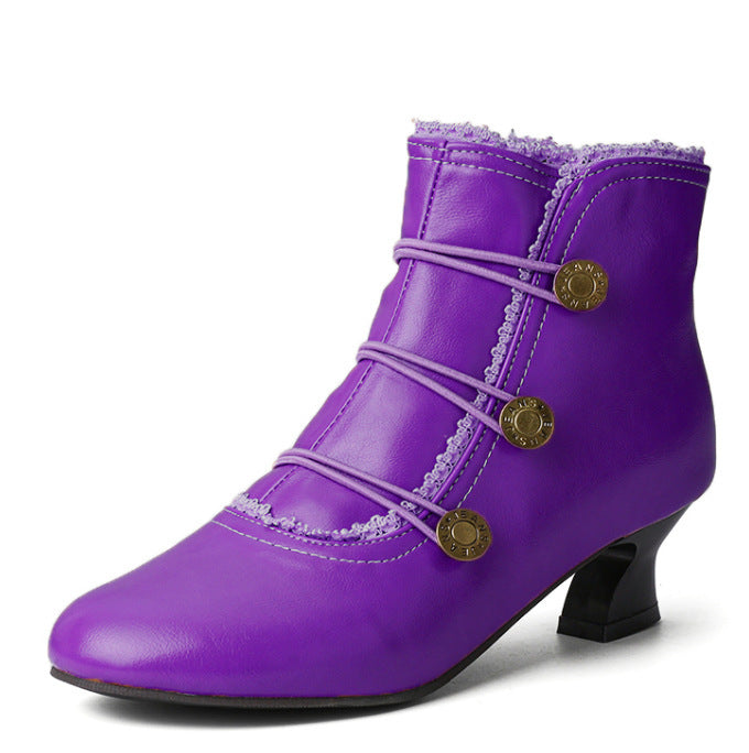 Schicke orthopädische Stiefel mit einzigartigem Design