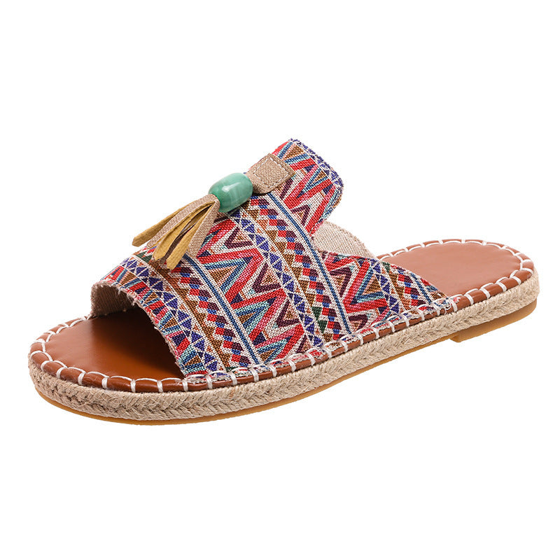 Vintage inspirierte Orthopädische Sandalen