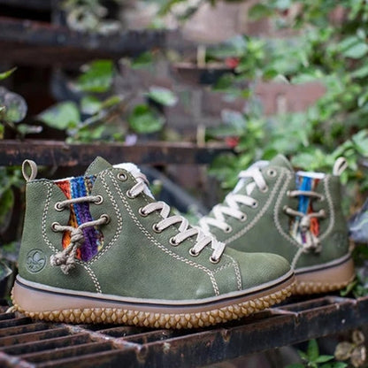 Vintage inspirierte Orthopädische Stiefel