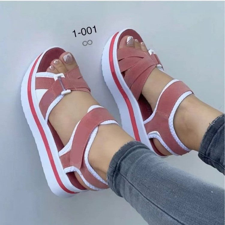 Vintage inspirierte Orthopädische Sandalen