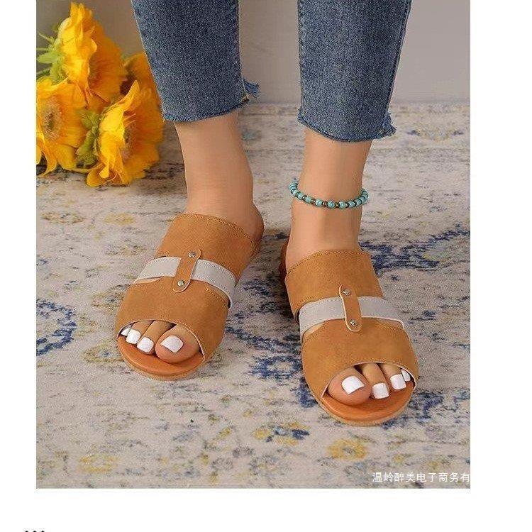 Vintage inspirierte Orthopädische Sandalen