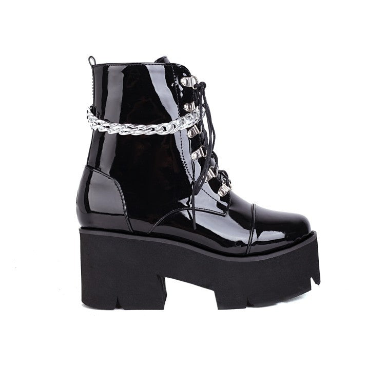 Vintage inspirierte Orthopädische Stiefel