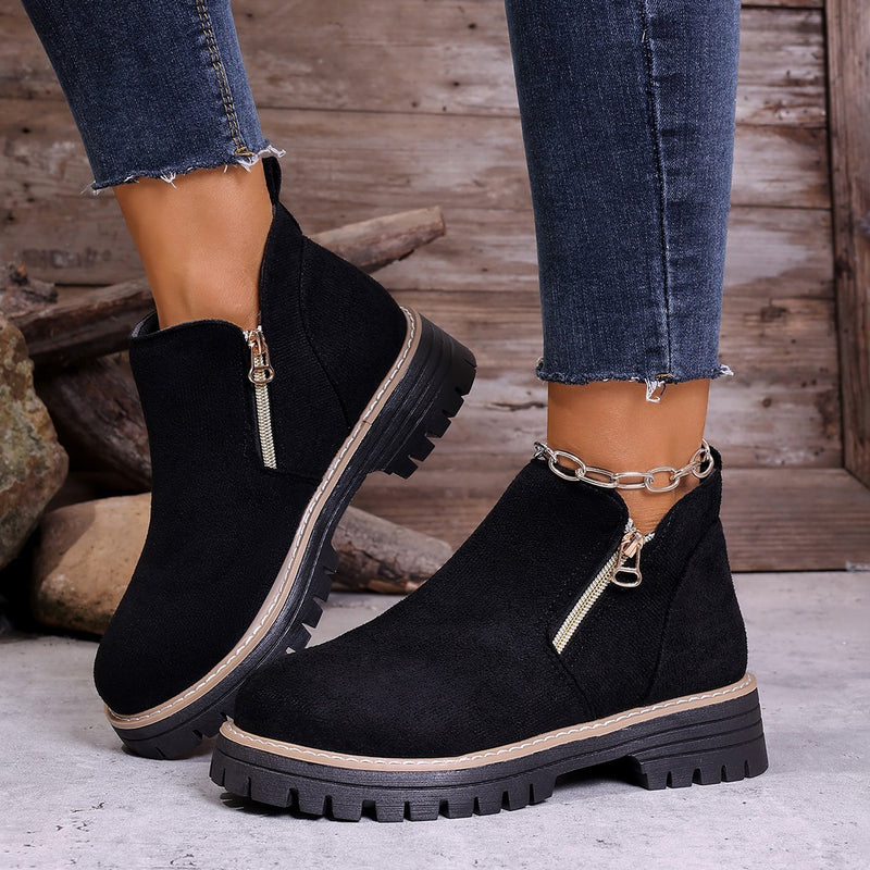 Klassische Orthopädische Stiefel mit zeitlosem Stil