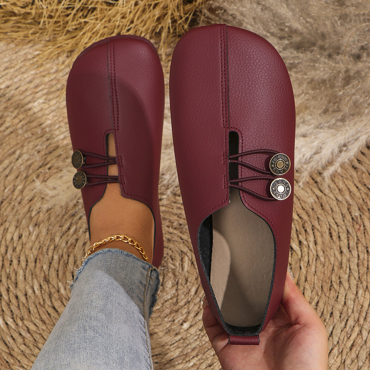 Klassische Orthopädische Schuhe mit zeitlosem Stil