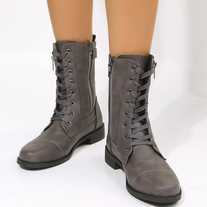 Vintage inspirierte Orthopädische Stiefel