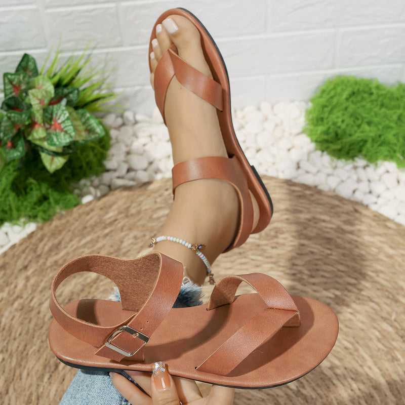 Vintage inspirierte Orthopädische Sandalen
