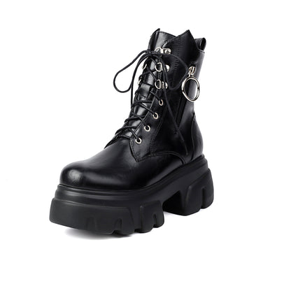 Vintage inspirierte Orthopädische Stiefel