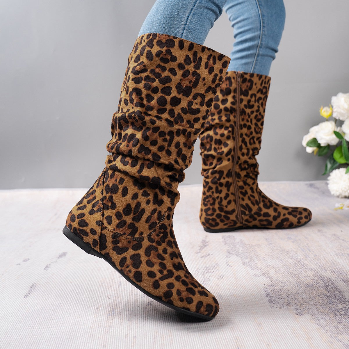 Klassische Orthopädische Stiefel mit zeitlosem Stil