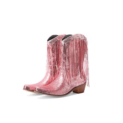 Vintage inspirierte Orthopädische Stiefel