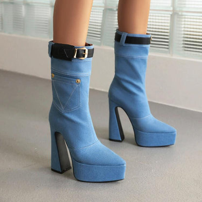 Schicke Orthopädische Stiefel mit einzigartigem Design