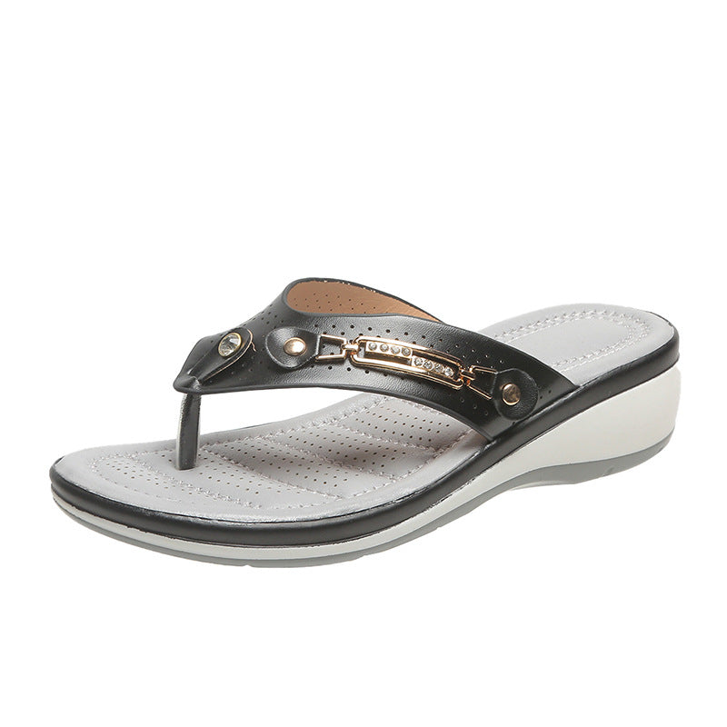 Klassische Orthopädische Sandalen mit zeitlosem Stil