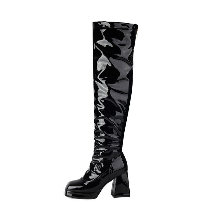 Vintage inspirierte Orthopädische Stiefel
