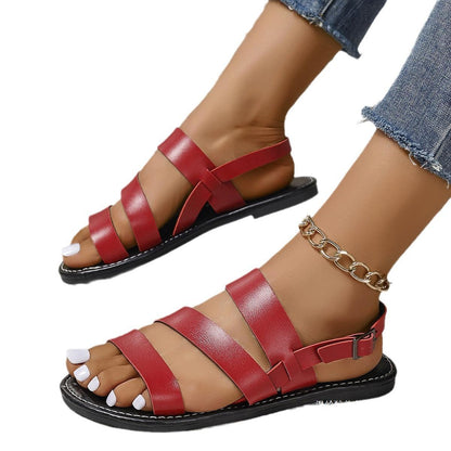 Vintage inspirierte Orthopädische Sandalen