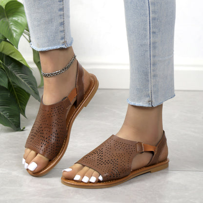 Klassische Orthopädische Sandalen mit zeitlosem Stil