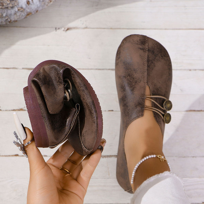 Klassische Orthopädische Schuhe mit zeitlosem Stil