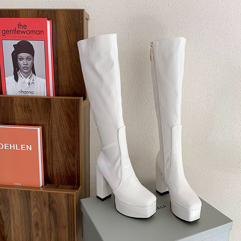 Vintage inspirierte Orthopädische Stiefel