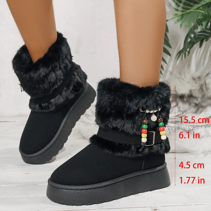 Vintage inspirierte Orthopädische Stiefel