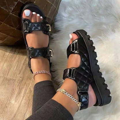 Vintage inspirierte Orthopädische Sandalen