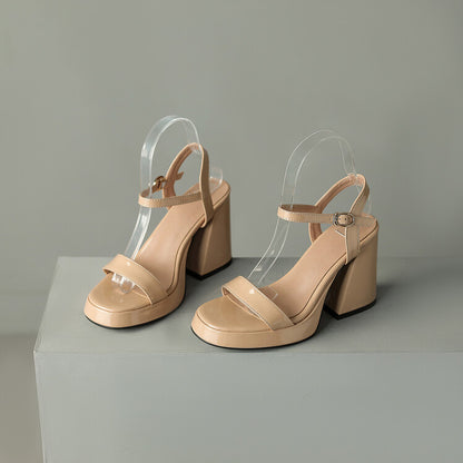 Vintage inspirierte Orthopädische Sandalen
