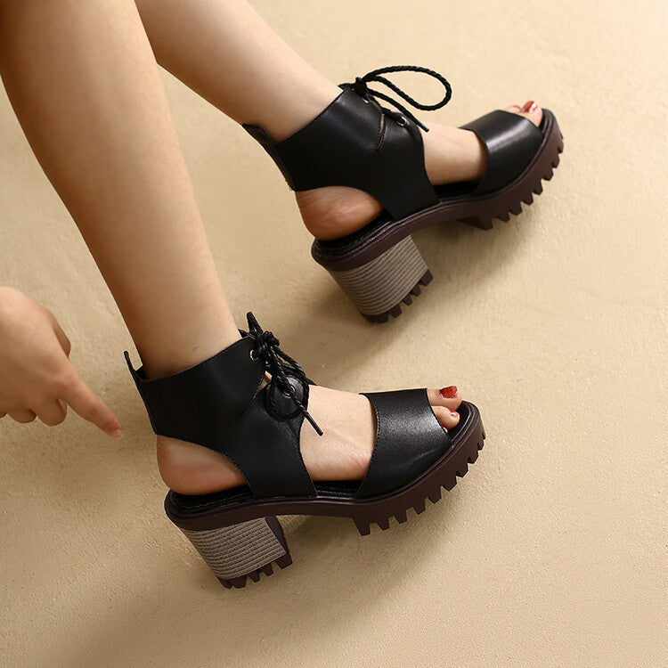 Vintage inspirierte Orthopädische Sandalen