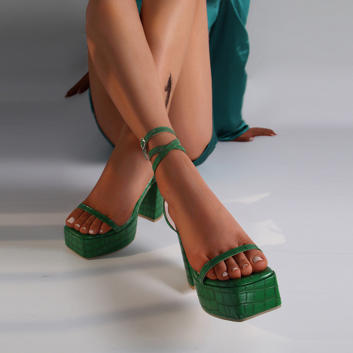 Vintage inspirierte Orthopädische Sandalen