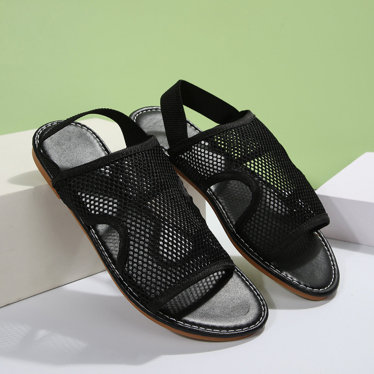 Klassische Orthopädische Sandalen mit zeitlosem Stil
