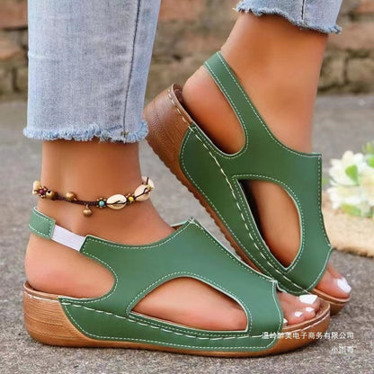 Vintage inspirierte Orthopädische Sandalen