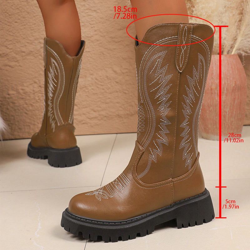 Vintage inspirierte Orthopädische Stiefel