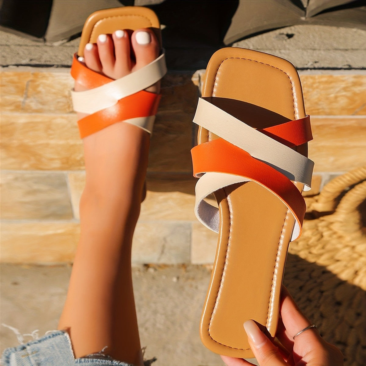 Anmutige Orthopädische Sandalen für modernen Look