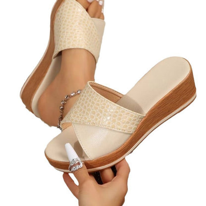 Klassische Orthopädische Sandalen mit zeitlosem Stil
