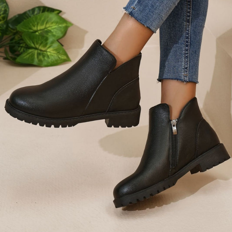 Vintage inspirierte Orthopädische Stiefel