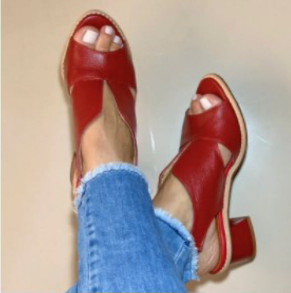 Klassische Orthopädische Sandalen mit zeitlosem Stil