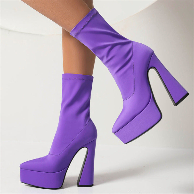 Anmutige Orthopädische Stiefel für modernen Look