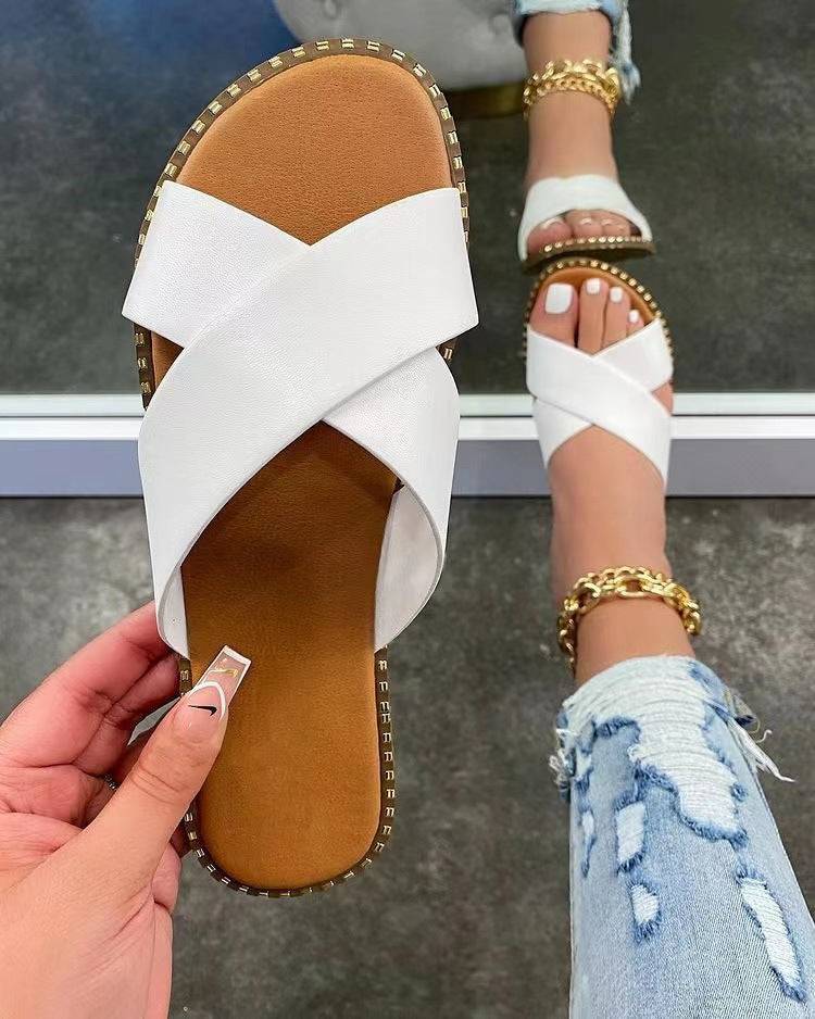 Vintage inspirierte Orthopädische Sandalen