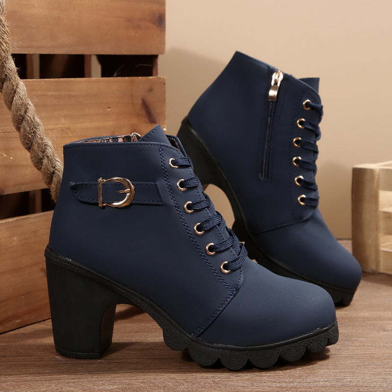 Vintage inspirierte Orthopädische Stiefel